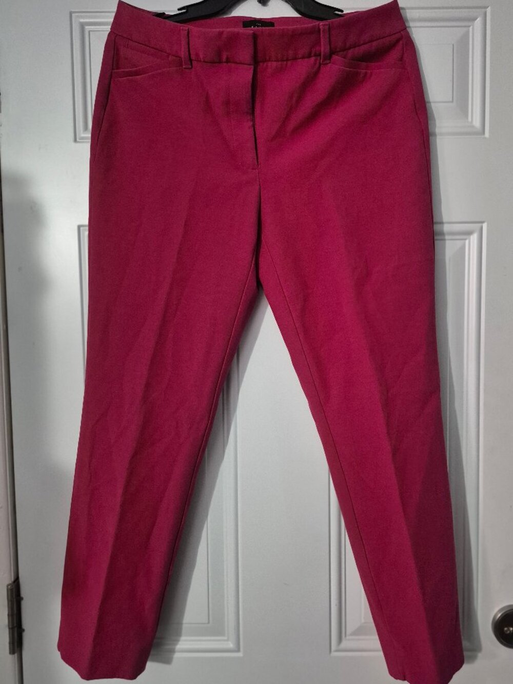 WHBM Ankle Pants. Size 8. New. Deep rose color.
